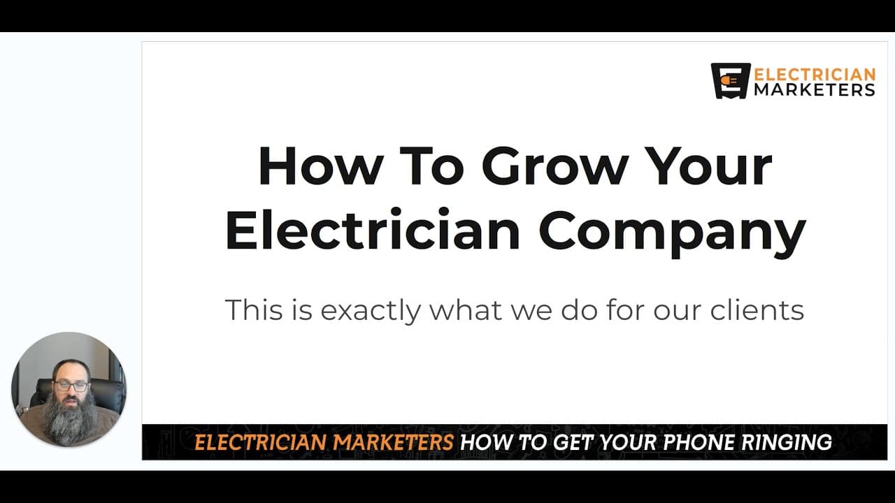 How To Grow Your Electrician Company