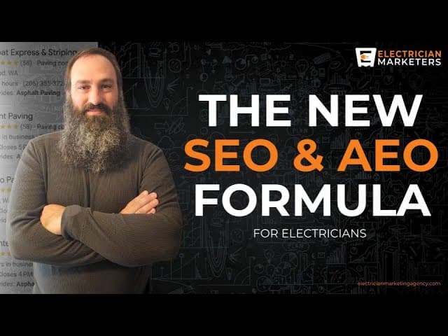 EMA SEO AND AEO Formula For Electricians