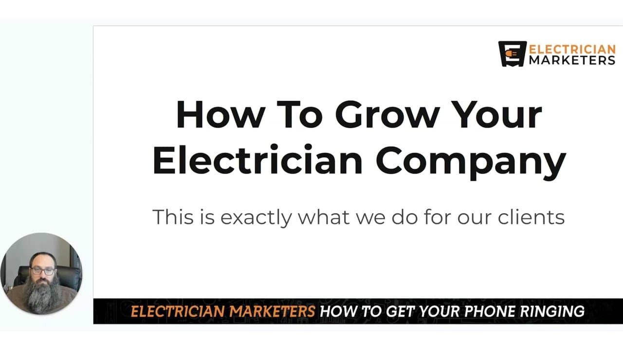 How to Grow Your Electrician Company | Electrician Marketers